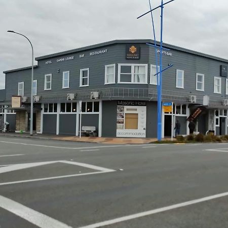 Masonic Hotel Waitara Exteriör bild